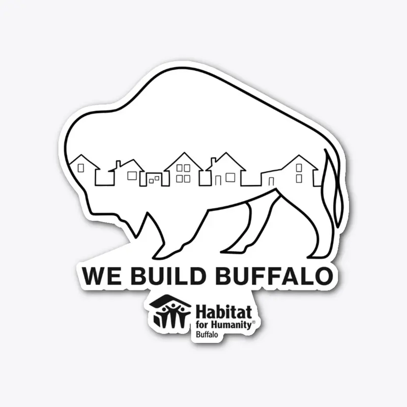 Buffalo Logo Sticker 